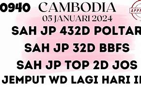 Togel Kamboja Hari Ini 2024